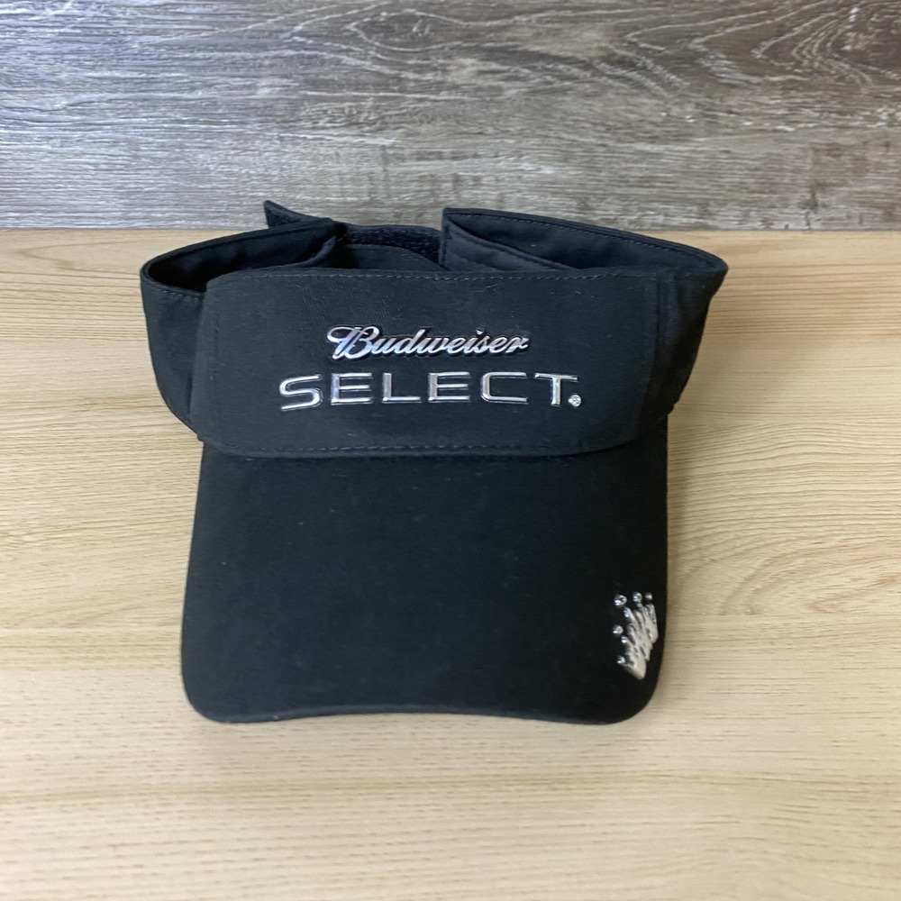 Budweiser Select Hat Visor Strap Back Beer Advertising Promo Mens